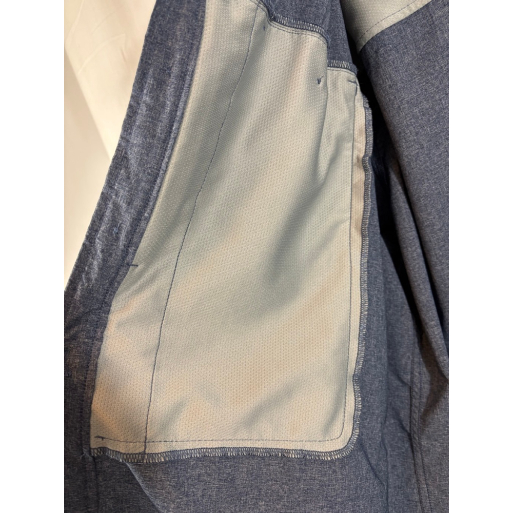 Men's Royal Robbins Long Distance Traveler Blue Casual Button Down Shirt XL - Picture 7 of 11